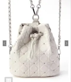 GRL 2Wayキルティングスタッズリュック [dd455]