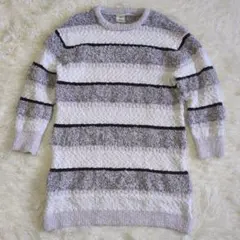 gelato pique ボーダー ルームウェア　ワンピース