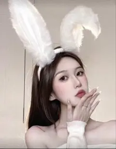 うさぎ　カチューシャ　shein