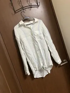 GAP ギャップ レディース リネン混紡ボーイフレンドシャツ