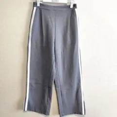 サイドラインジャージートラックパンツ　 ワイドパンツ　DOUX ARCHIVES
