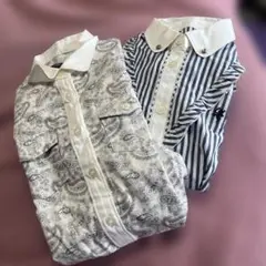 COMME CA DU MODE 長袖シャツ 2枚セット