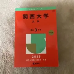 関西大学 文系 2025 赤本