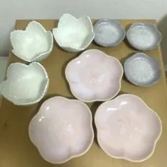 吉沢寛郎 丸皿 花の小皿 - メルカリ
