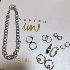 アクセサリー　シルバー　ネックレス　イヤリング　リング　イヤーカフ　まとめ売り