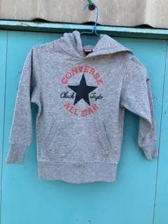CONVERSE フード付きパーカー 110サイズ グレー