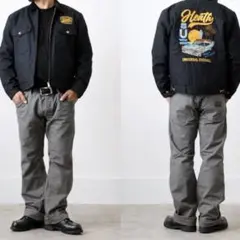 HEATH ダックパンツ チャコール 32インチ THE BLUE PORT