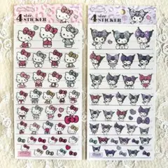 【正規品】4size 4サイズ ステッカー キティ クロミ ギャル 2枚 セット