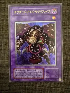 サウザンド・アイズ・サクリファイス レリーフ PSA8 遊戯王 - メルカリ