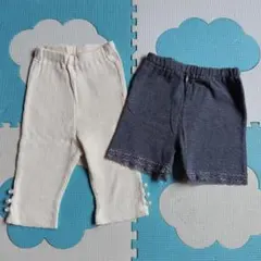 サイズ90　petit main 　マザウェイズ　パンツ　 2点セットのサムネイル