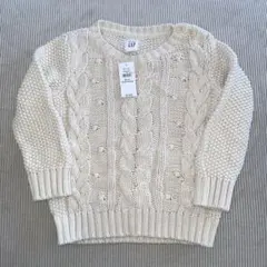 baby GAP ケーブルニットセーター 90cm新品