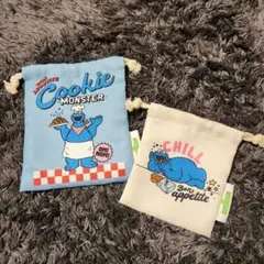 クッキーモンスター　巾着