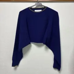 LE CIEL BLEU ネイビー セーター 36のサムネイル