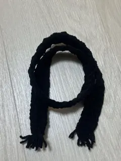 ぬいぐるみ用マフラー・黒
