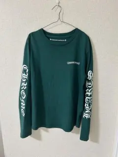 値下げ❤️！限定品！CHROME HEARTS ロンT 長袖 カットソー グリーンのサムネイル