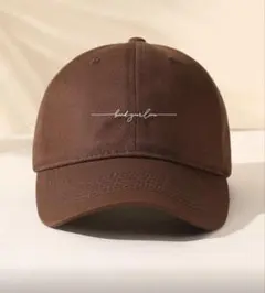 ブラウン キャップ