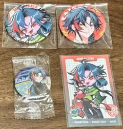 魁星 3SKM College 缶バッジ カード くら寿司