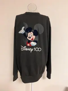 100周年記念 ディズニー　ミッキーマウス　トレーナーLサイズ【新品ダグ付き】