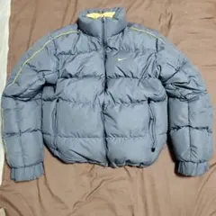 美品/S✨NIKE ナイキ 00s ダウンジャケット Y2K 肉厚 リバーシブル