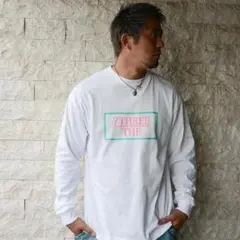 73R 長袖 カットソー ホワイト L
