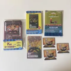 エンデヴァー ヒロアカ一番くじ ミラーカード(J賞)カードホルダー(K賞)セット