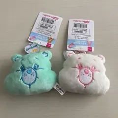 ケアベア　フェイス　マスコットキーホルダー