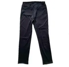 無印良品 レディース ストレッチレギンスパンツ XL 黒 オーガニックコットン混