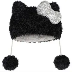 USJ キティ　ファンキャップ　黒