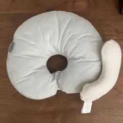 エスメラルダ ドーナツ枕 グレー ブルーグレー