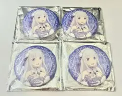 リゼロ エミリア 台湾限定 75mm 缶バッジ Re:ゼロから始める異世界生活