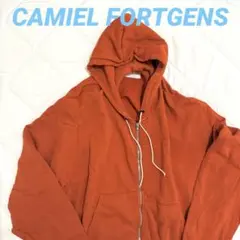 美品！CAMIEL FORTGENS WRINKLE ZIP HOODIE
