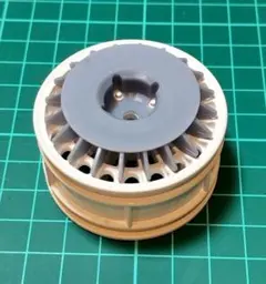 タミヤ　ランチアデルタインテグラー専用エアーベンチレーション　ホイールカバー