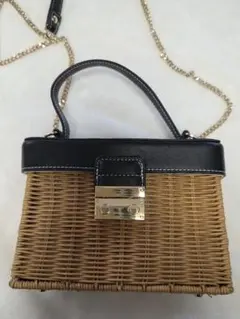 ZARA かごバッグ