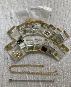 ハンドメイド　アクセサリー　パーツセット まとめ売り　貴和製作所 他