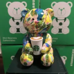 【マレーシア限定】スターバックス 25周年 記念 くまちゃん 置き物 13セット マレーシア限定】スターバックス 25周年 記念 くまちゃん 置き物