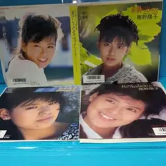 南野陽子 Singleレコード 4枚セット