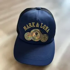 MARK & LONA 15周年記念 キャップ ネイビー
