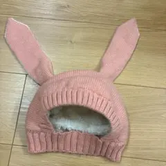 うさぎ　ニット帽　48cm程度