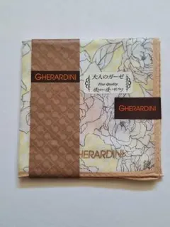 GHERARDINI 　ゲラルディーニ　大人のガーゼ　花柄ハンカチのサムネイル