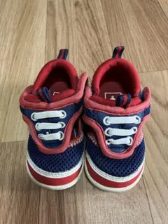 VANS ベビーサンダル ネイビー/レッド