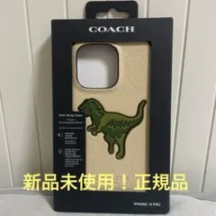 【新品未使用正規品！】COACH iPhone ケース Rexy アイボリー