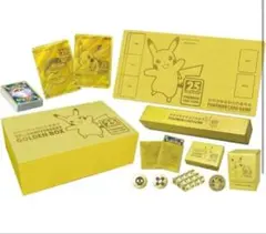 新品未開封】台湾版 ポケモンカード 25周年 ゴールデンボックス - メルカリ