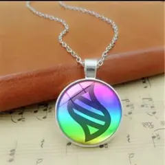 メガストーン　ネックレス