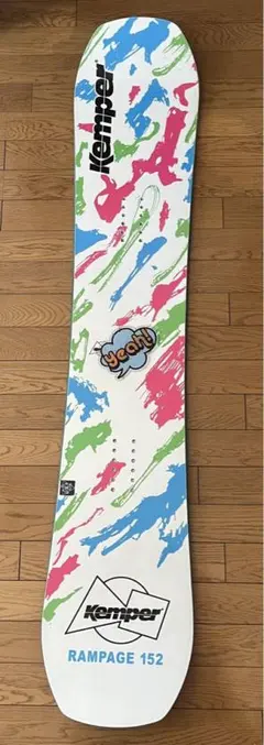 【シーズンイン！男板】ケンパースノーボード　2122 RAMPAGE 152㎝ スノーボード 板 KEMPER ケンパー RAMPAGE ランページ 2021/22