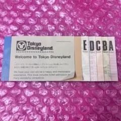 ディズニー チケット風メモ帳