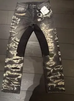 GIVENCHY 22fw boro moleskin jeans 34 - メルカリ