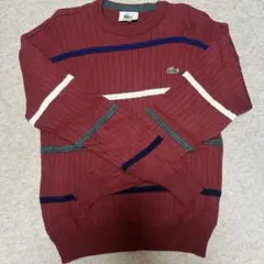 LACOSTE ラコステ ボーダー ニット セーター