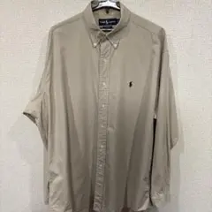 Ralph Lauren BLAKE 長袖シャツ ベージュ L