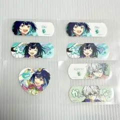 あんスタ いつぬい　ユメ　4piece缶バッジ カンナ　エス　維吹