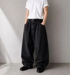 Carhartt カーハート 革タグ ブラックパンツ W44のサムネイル